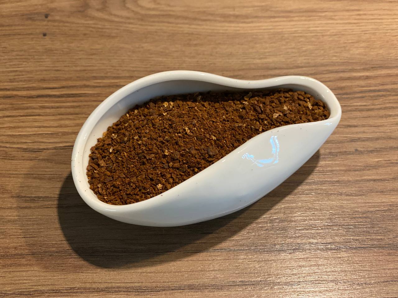 Ground coffee beans for cold brew preparation